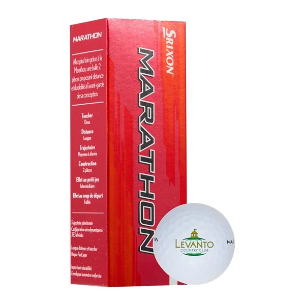Srixon Marathon Golf Balls - 3 Pack - Srixon Marathon Golf Balls - 3 Pack - Image 0 of 2