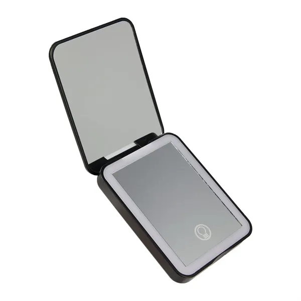 Rechargeable 100% RABS LED Compact Mirror - Rechargeable 100% RABS LED Compact Mirror - Image 2 of 14