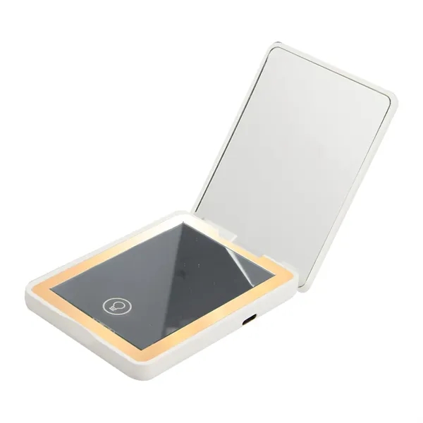 Rechargeable 100% RABS LED Compact Mirror - Rechargeable 100% RABS LED Compact Mirror - Image 8 of 14