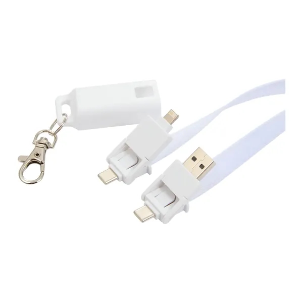 5-in-1 40W PD Charging Cable Lanyard - 5-in-1 40W PD Charging Cable Lanyard - Image 9 of 14