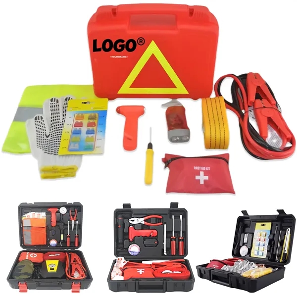 Custom Emergency Roadside Assistance Car Tool Kit - Custom Emergency Roadside Assistance Car Tool Kit - Image 0 of 5