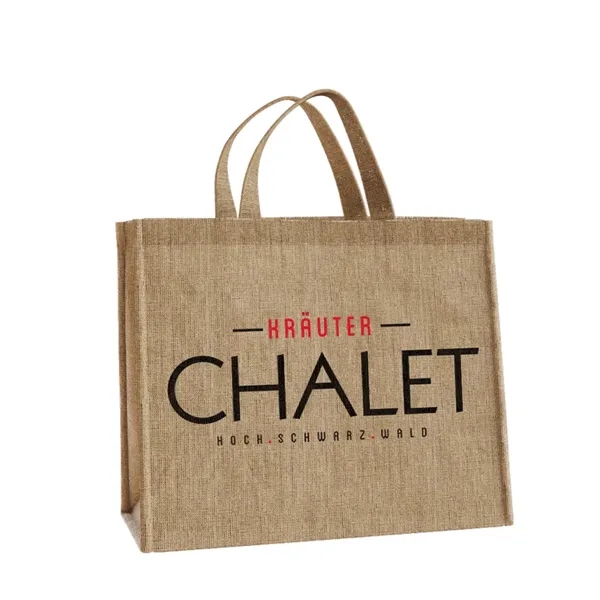 Small Jute Tote Bags - Small Jute Tote Bags - Image 5 of 6