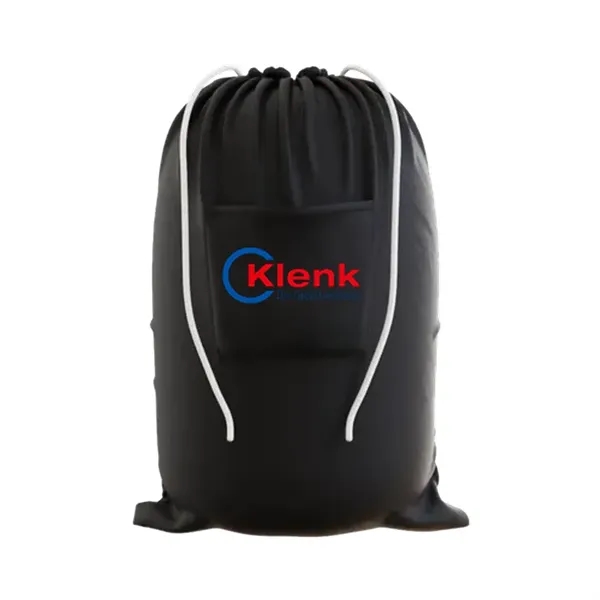Custom Cotton Laundry Bag - Custom Cotton Laundry Bag - Image 3 of 5