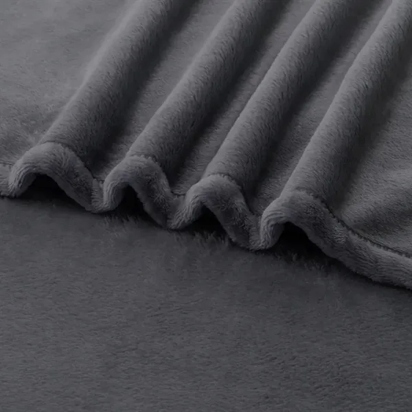 VelvetLoft®  Throw  - Charcoal - VelvetLoft®  Throw  - Charcoal - Image 2 of 2