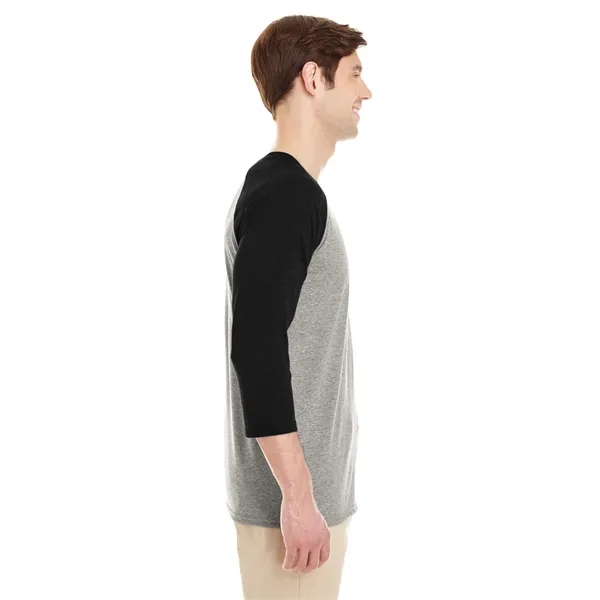 Jerzees Adult TRI-BLEND Baseball Raglan - Jerzees Adult TRI-BLEND Baseball Raglan - Image 33 of 41