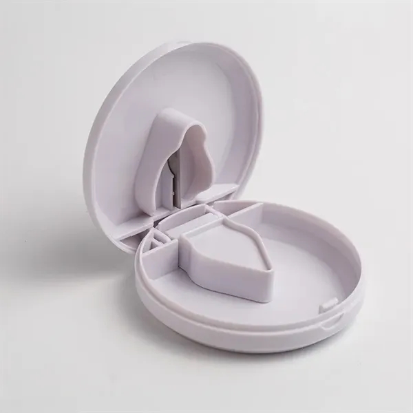 Portable 2-in-1 Pill Cutter & Splitter with Storage Case - Portable 2-in-1 Pill Cutter & Splitter with Storage Case - Image 2 of 2