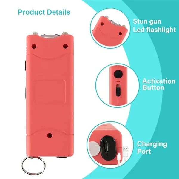 2 in 1 Key Chain Self Defense Stun Gun Tazer - 2 in 1 Key Chain Self Defense Stun Gun Tazer - Image 4 of 4