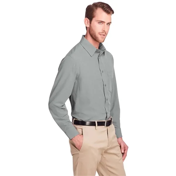 UltraClub Men's Bradley Performance Woven Shirt - UltraClub Men's Bradley Performance Woven Shirt - Image 6 of 15
