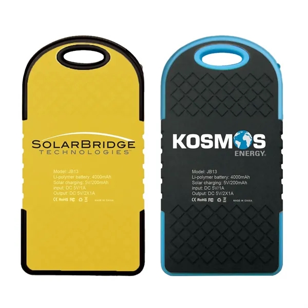 Solar Pad 4000 MAH Power Bank - Solar Pad 4000 MAH Power Bank - Image 1 of 4