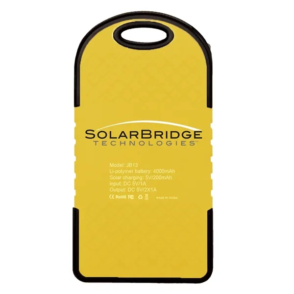 Solar Pad 4000 MAH Power Bank - Solar Pad 4000 MAH Power Bank - Image 3 of 4