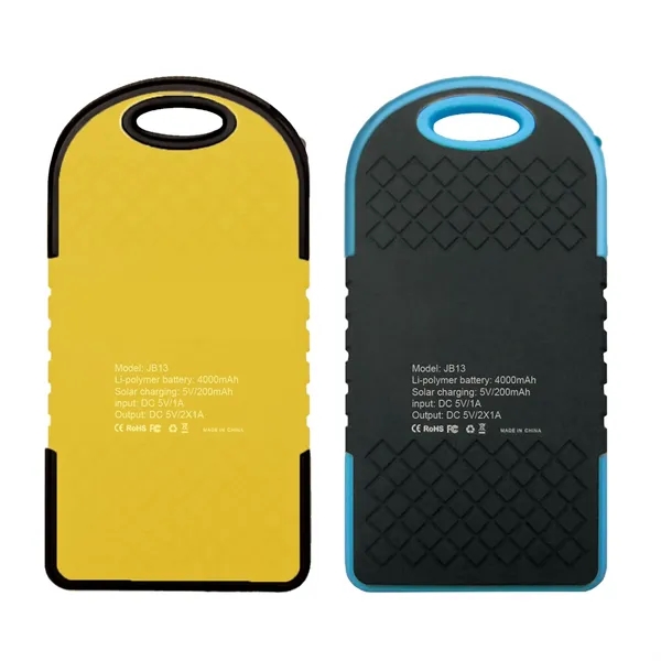 Solar Pad 4000 MAH Power Bank - Solar Pad 4000 MAH Power Bank - Image 4 of 4