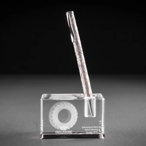 Crystal Pen Holder - Crystal Pen Holder - Image 0 of 1