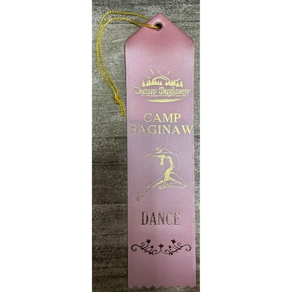 2" x 8" Custom Award Ribbon with String & Card - 2" x 8" Custom Award Ribbon with String & Card - Image 6 of 10