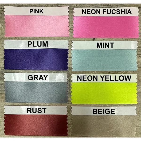 2" x 8" Custom Award Ribbon with String & Card - 2" x 8" Custom Award Ribbon with String & Card - Image 8 of 10
