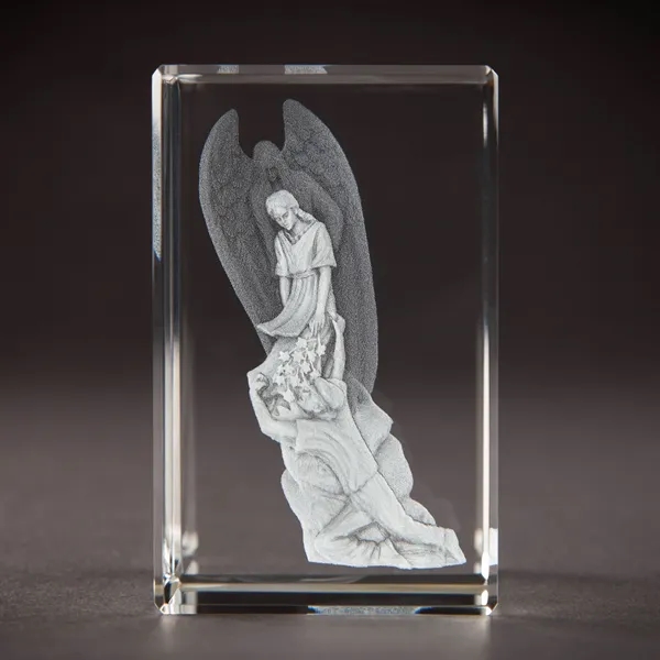 Beveled Rectangle Crystal Award - Beveled Rectangle Crystal Award - Image 0 of 15