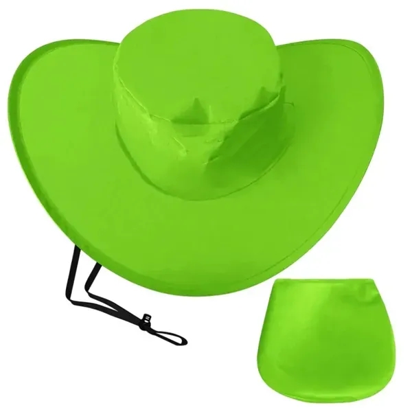 Foldable Cowboy Hat - Foldable Cowboy Hat - Image 3 of 3