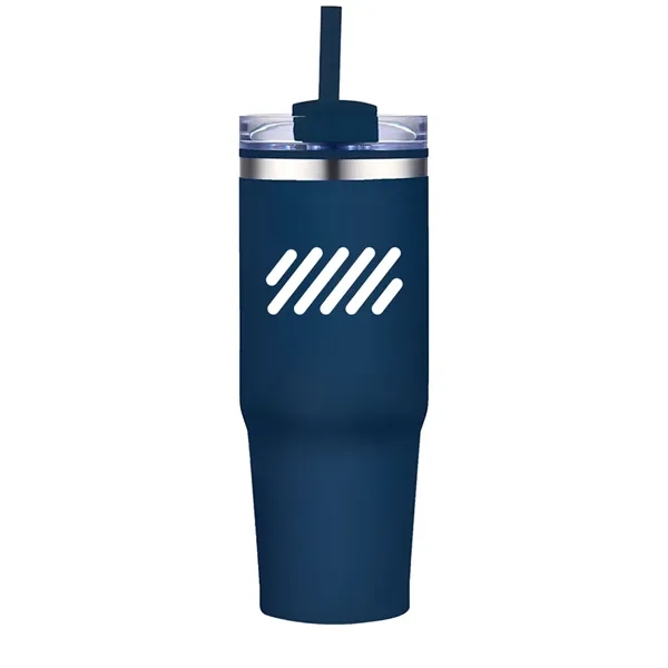 Slate 30 oz Double Wall Tiered Tumbler - Slate 30 oz Double Wall Tiered Tumbler - Image 0 of 8