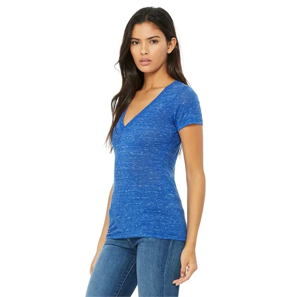 Bella + Canvas Ladies' Jersey Short-Sleeve Deep V-Neck T-... - Bella + Canvas Ladies' Jersey Short-Sleeve Deep V-Neck T-... - Image 81 of 88