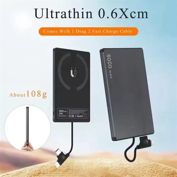 Ultra Thin Power Bank - Ultra Thin Power Bank - Image 1 of 5