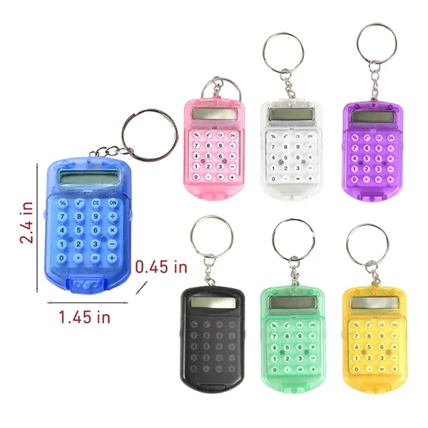 Mini Keychain Digital Calculator - Mini Keychain Digital Calculator - Image 1 of 4
