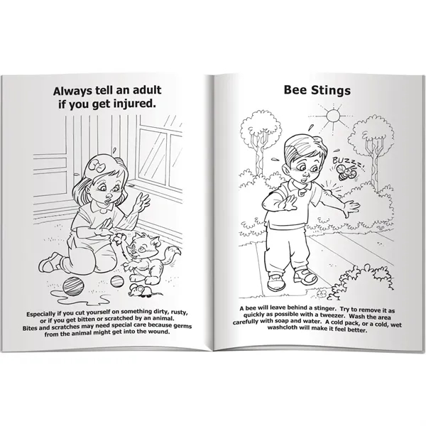 Coloring Book - First Aid Frog - Coloring Book - First Aid Frog - Image 3 of 3