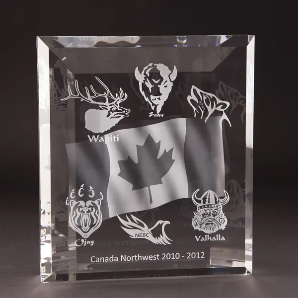 Super Rectangle Crystal Award