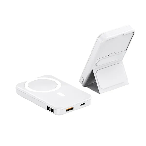 Foldable 10000mAh Wireless Magnetic Power Bank - Foldable 10000mAh Wireless Magnetic Power Bank - Image 4 of 4