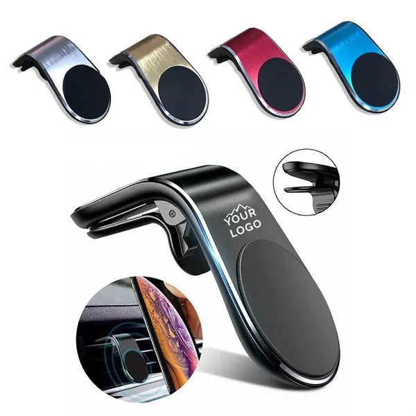 Magnetic Car Air Vent Phone Holder - Magnetic Car Air Vent Phone Holder - Image 0 of 5