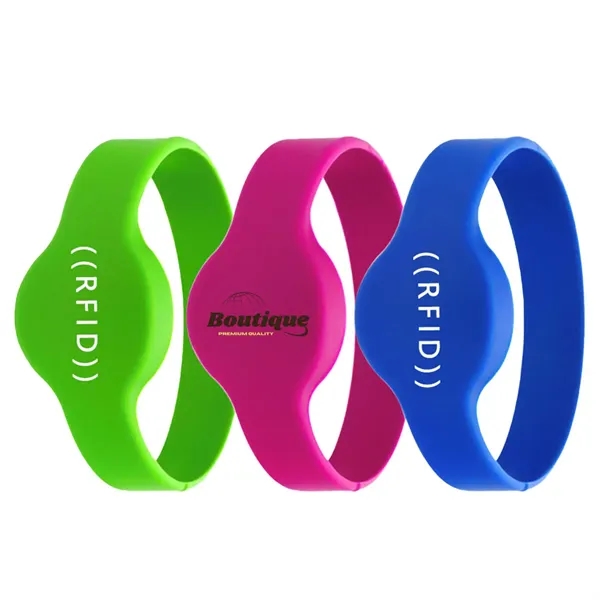 RFID Silicone Wristbands Bracelet for Access Control - RFID Silicone Wristbands Bracelet for Access Control - Image 0 of 4