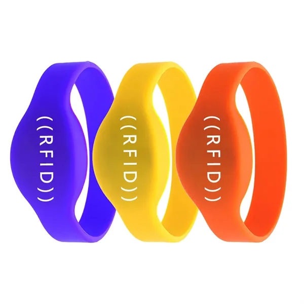 RFID Silicone Wristbands Bracelet for Access Control - RFID Silicone Wristbands Bracelet for Access Control - Image 2 of 4