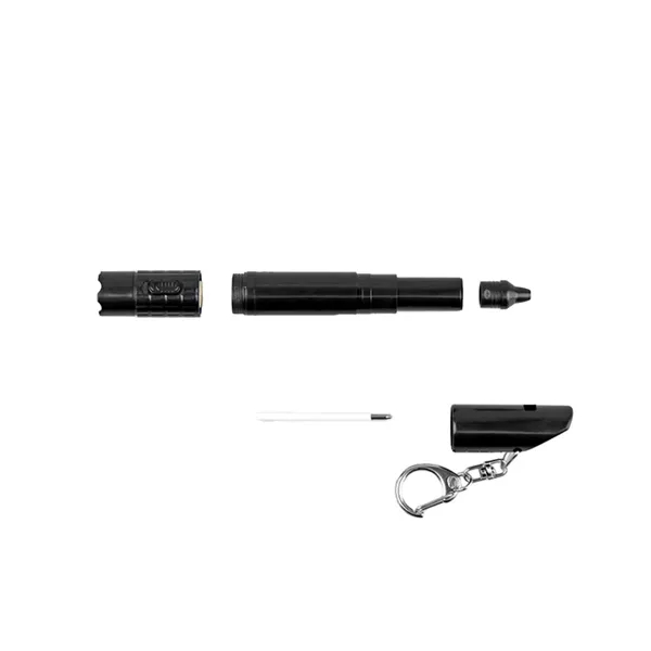 Multi-Function LED Flashlight Pen with Whistle and Keychain - Multi-Function LED Flashlight Pen with Whistle and Keychain - Image 4 of 4