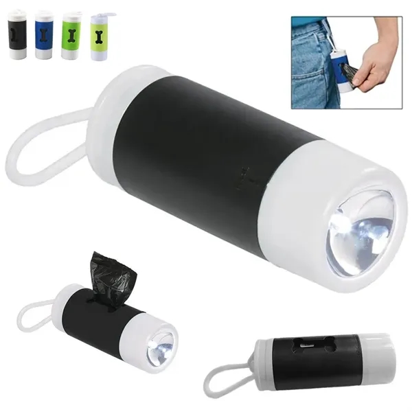 Pet Bag Dispenser Flashlight - Pet Bag Dispenser Flashlight - Image 0 of 4