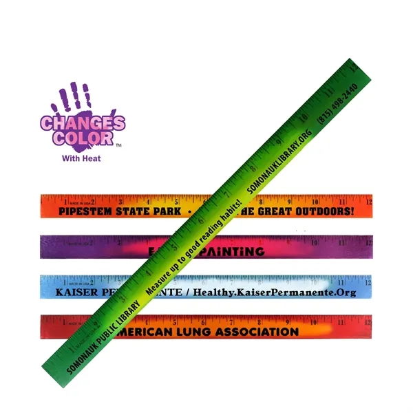 30 Cm Mood Wood Ruler - 30 Cm Mood Wood Ruler - Image 0 of 1