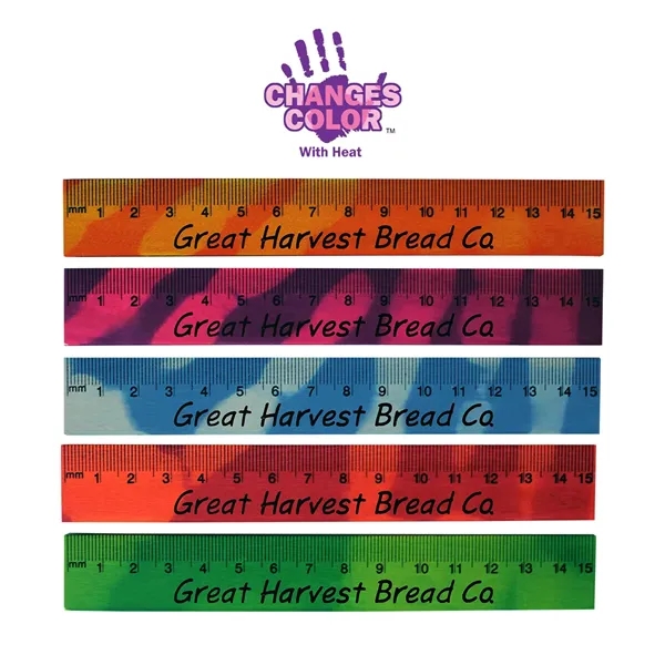 15 Cm Mood Wood Ruler - 15 Cm Mood Wood Ruler - Image 0 of 1