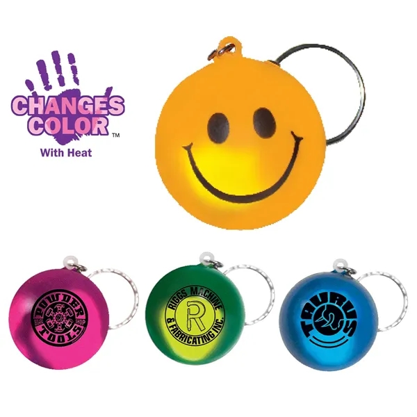 Mood™ Smiley Face Stress Key Chain - Mood™ Smiley Face Stress Key Chain - Image 5 of 5