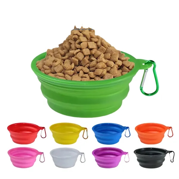 Silicone Travel Folding Pet Bowl - Silicone Travel Folding Pet Bowl - Image 0 of 4