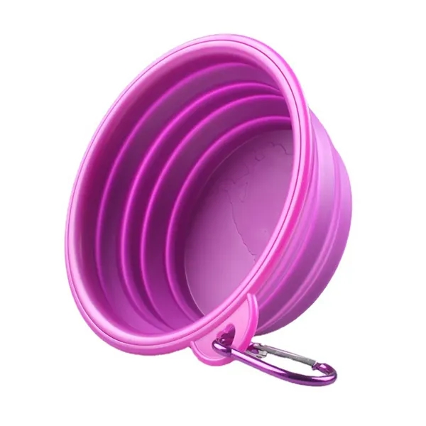 Silicone Travel Folding Pet Bowl - Silicone Travel Folding Pet Bowl - Image 3 of 4