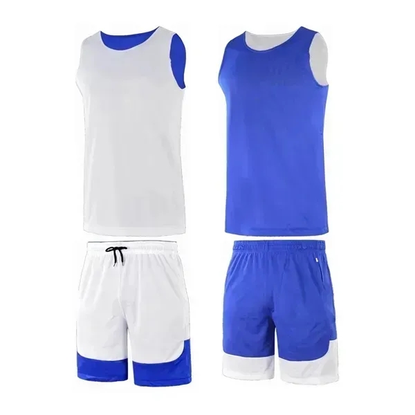 Reversible Personalized Basketball Uniform - Jersey/Shorts - Reversible Personalized Basketball Uniform - Jersey/Shorts - Image 2 of 7