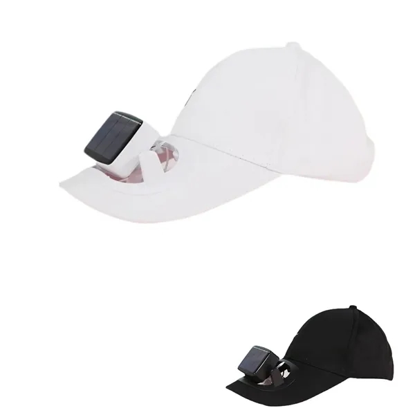 Sun Fan Cooling Baseball Hat - Sun Fan Cooling Baseball Hat - Image 0 of 3