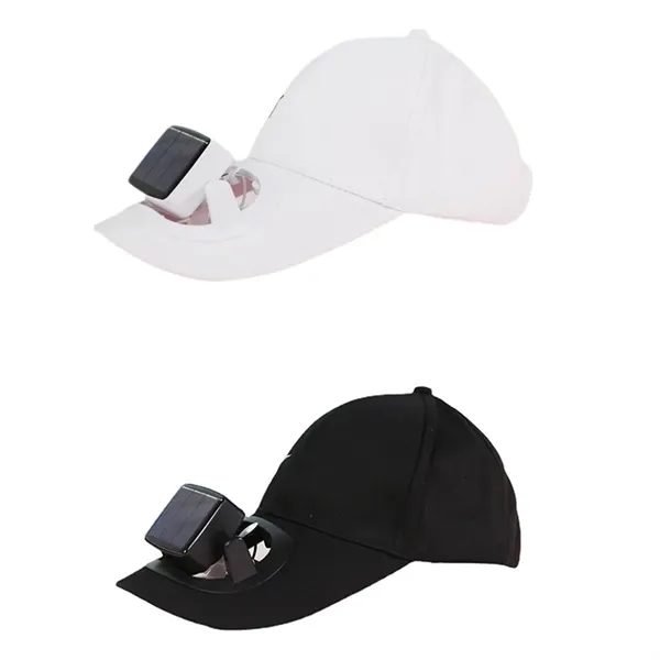 Sun Fan Cooling Baseball Hat - Sun Fan Cooling Baseball Hat - Image 3 of 3