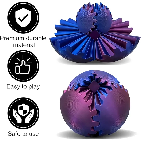 Wholesale Gear Ball Stress Reliever Corporate Gifts - Wholesale Gear Ball Stress Reliever Corporate Gifts - Image 3 of 4
