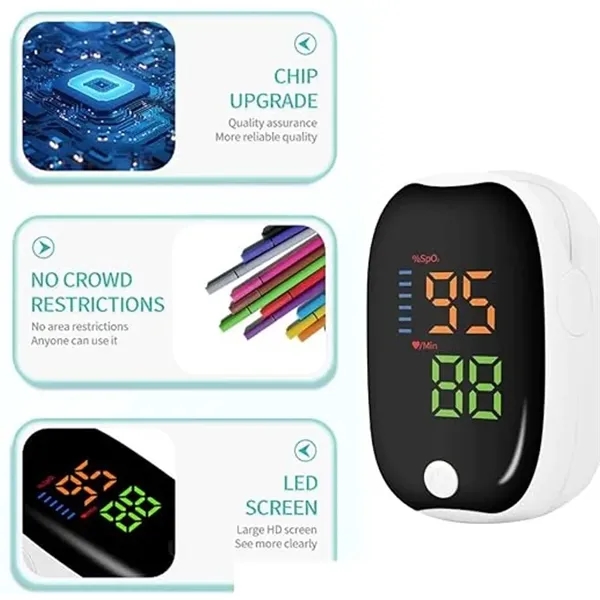 Portable SpO2 Monitor for Fitness & Corporate Gifts - Portable SpO2 Monitor for Fitness & Corporate Gifts - Image 4 of 4