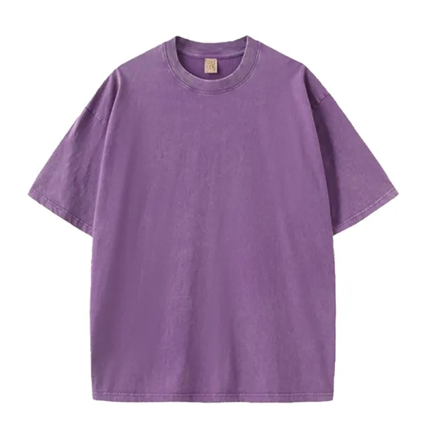 Mens 230GSM Heavyweight Cotton T-Shirt - Mens 230GSM Heavyweight Cotton T-Shirt - Image 5 of 8