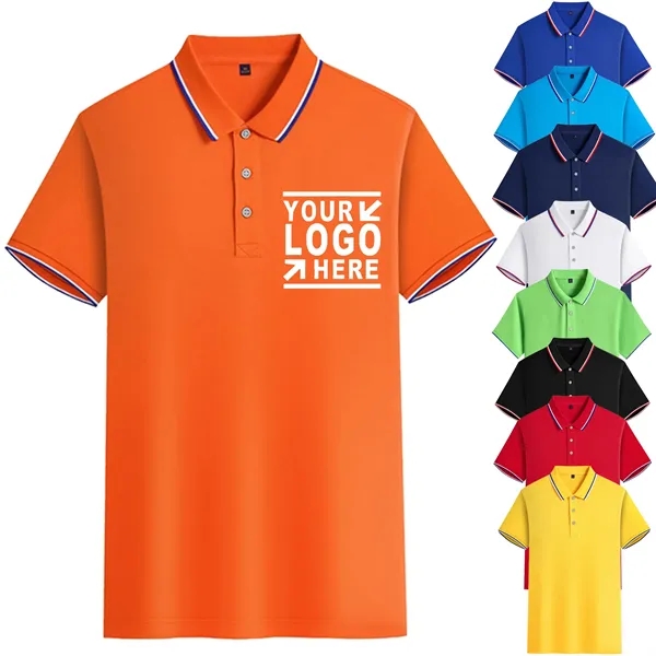 Unisex 230GSM Sublimated Cotton Polo Shirt - Unisex 230GSM Sublimated Cotton Polo Shirt - Image 0 of 9