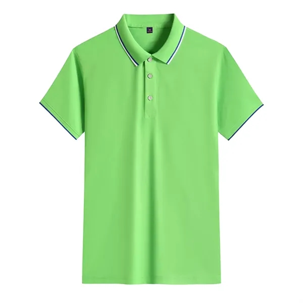 Unisex 230GSM Sublimated Cotton Polo Shirt - Unisex 230GSM Sublimated Cotton Polo Shirt - Image 9 of 9