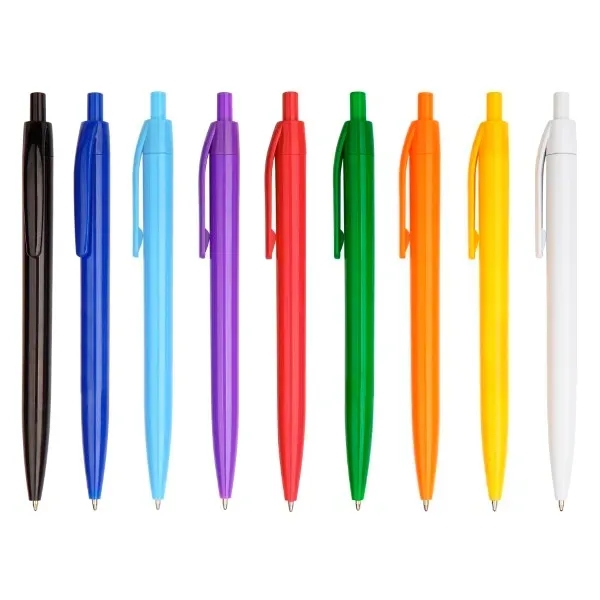 Solid Colored Barrels Click Pen - Solid Colored Barrels Click Pen - Image 0 of 0