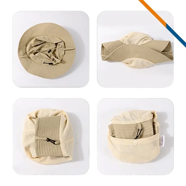 Lulu Foldable Bucket Hat with String - Lulu Foldable Bucket Hat with String - Image 2 of 8
