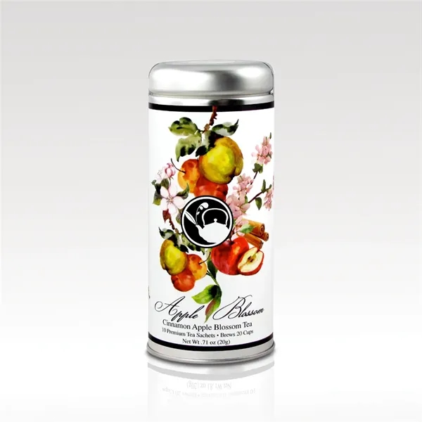 Tea Can Company Cinnamon Apple Blossom Tall Tin