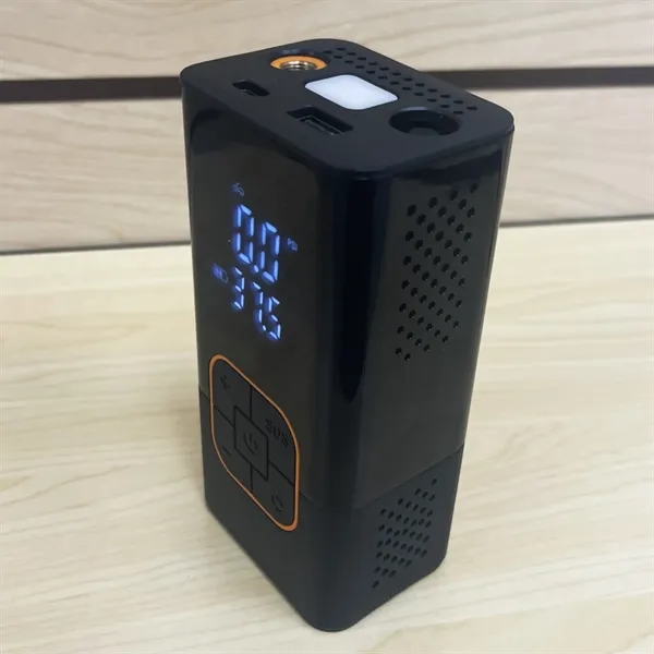 Battery Powered Car Tire Pump/Power Bank - Battery Powered Car Tire Pump/Power Bank - Image 1 of 4