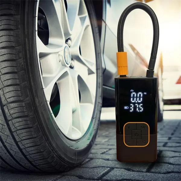 Battery Powered Car Tire Pump/Power Bank - Battery Powered Car Tire Pump/Power Bank - Image 0 of 4